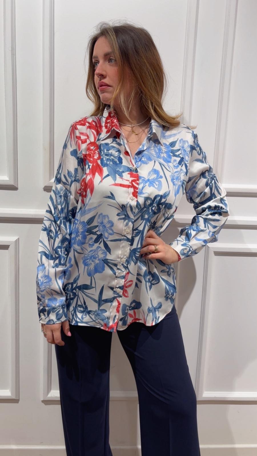 Camicia in twill Emme Marella Angel 014