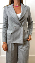 Blazer Eco Jacquard doppiopetto Ragno DR48G6 135 Melange