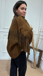 Giacca suede con frange Dixie JDESKCS