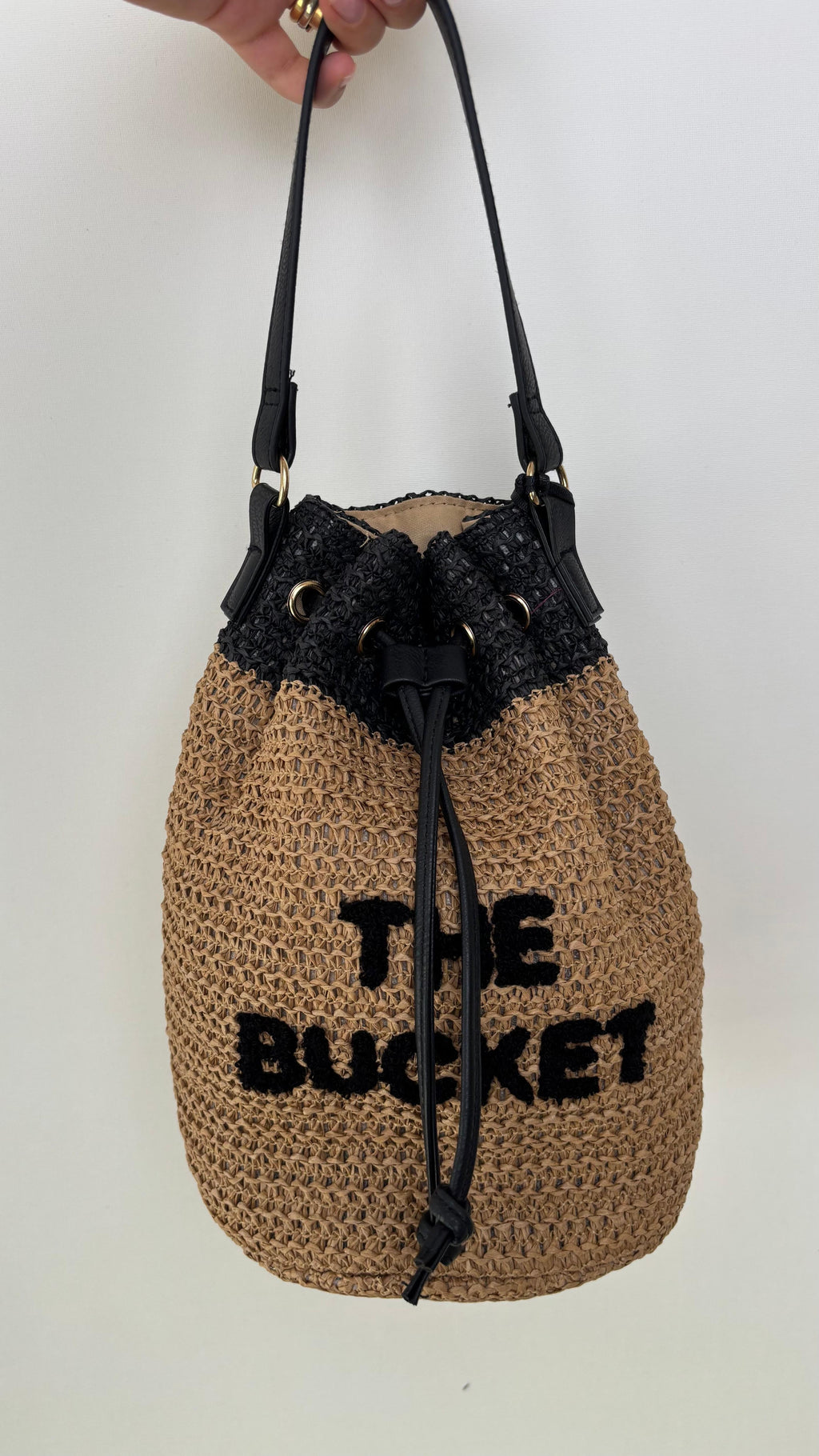 Secchiello The Bucket in raffia
