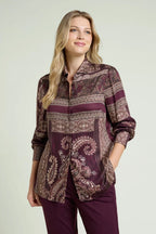 Camicia stampata 5017F000 LUISA VIOLA