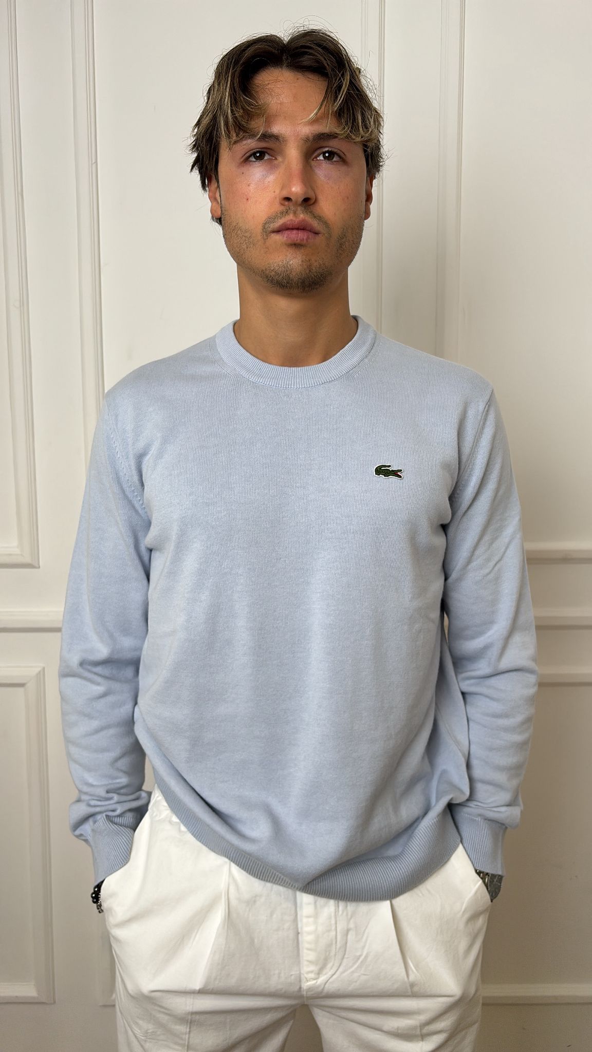 Maglione in cotone Lacoste AH0128