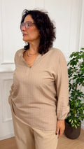 Blusa in viscosa DCY550 Corte dei Gonzaga