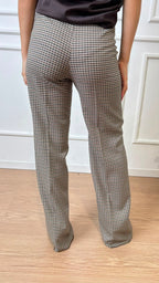 Pantalone dritto pied de poule Amato Emme Marella