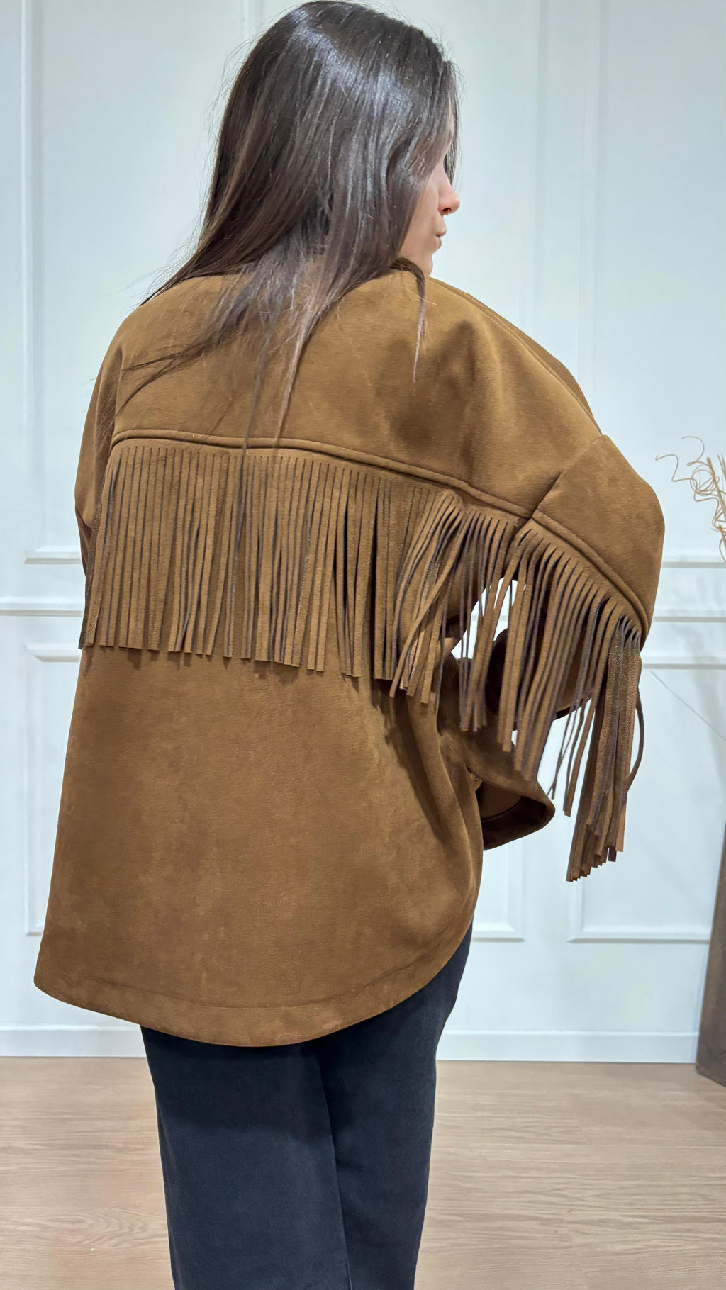 Giacca suede con frange Dixie JDESKCS