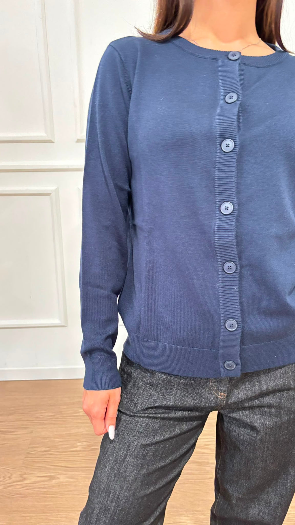 Cardigan bottoni Ragno DI44TN