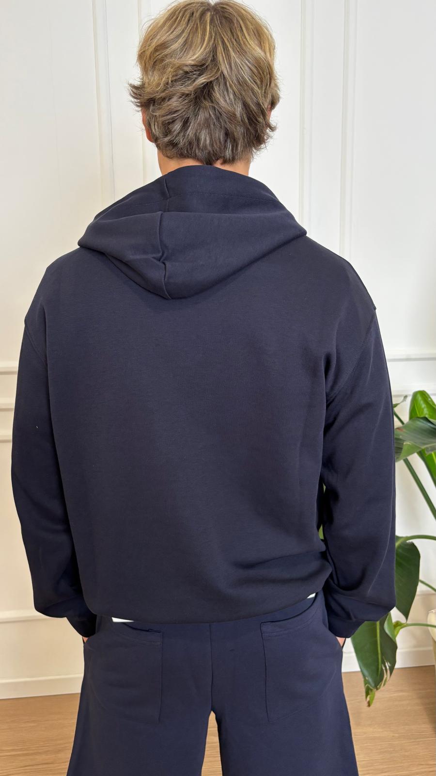 Felpa Imperial F8588F12 blu