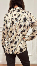 Camicia in twill stampato Duomo Emme Marella