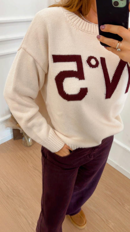 Pull N°5 Tensione In W5HMJ56A Panna