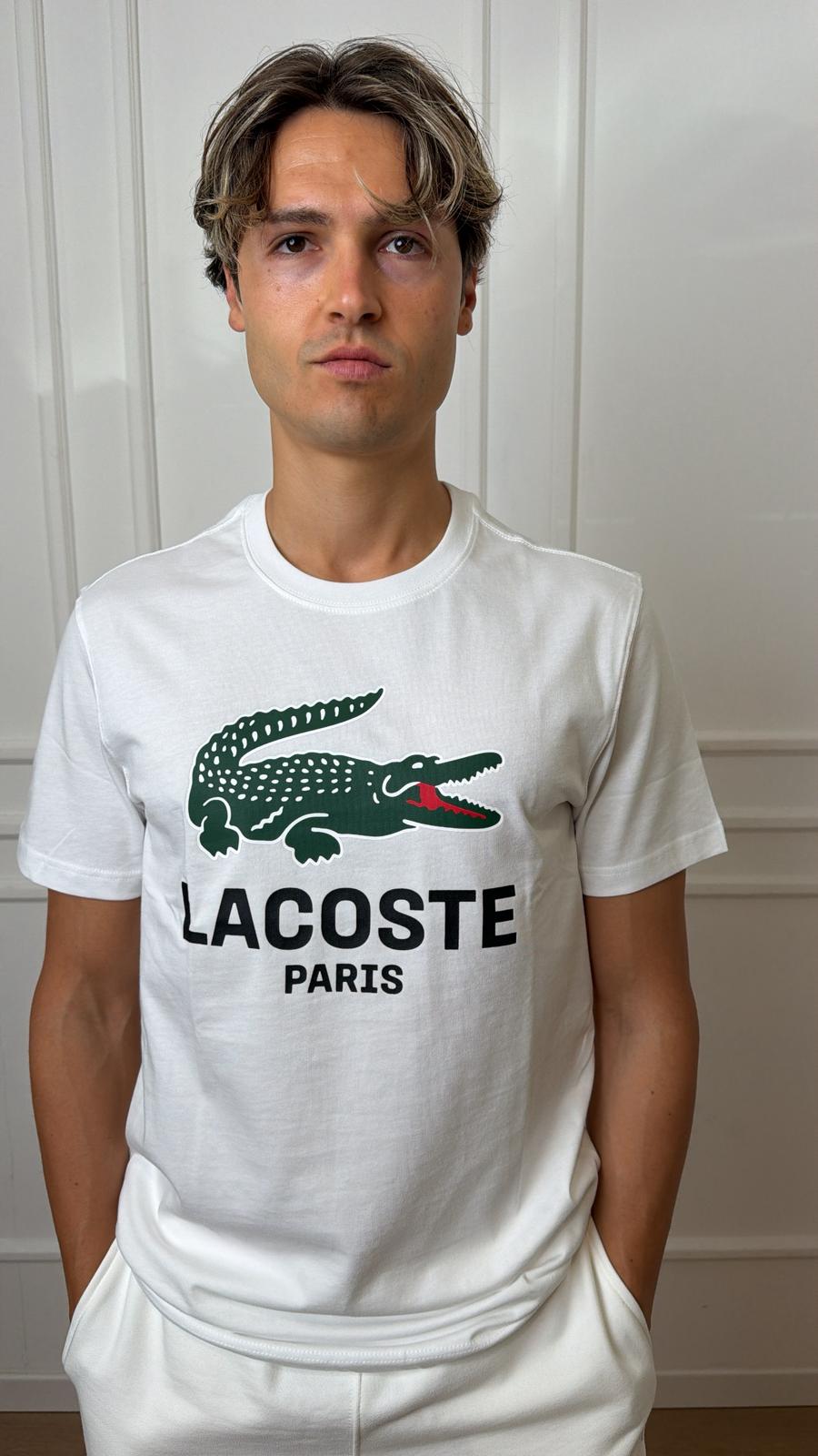 T-Shirt stampata Lacoste TH5634