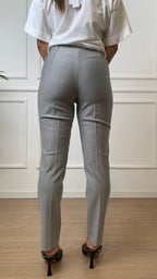 Pantalone cigarette in compact jersey Ragno DE72PS
