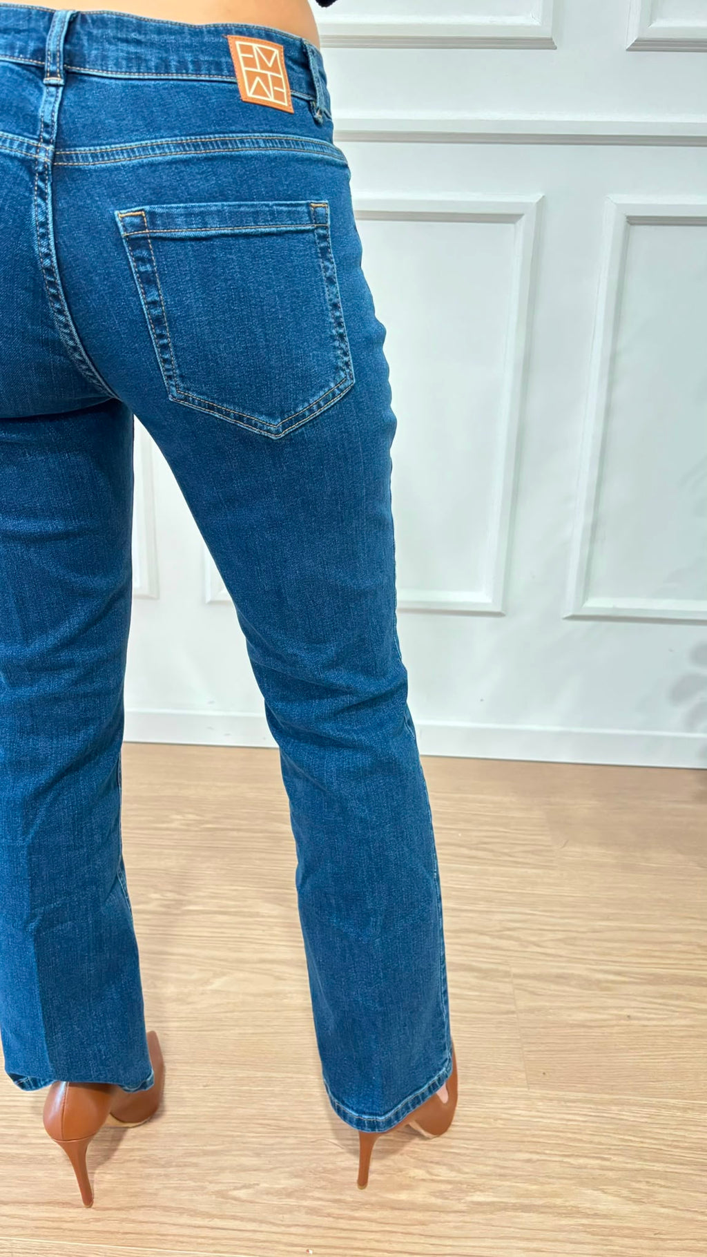 Jeans slim flare Emme Marella 002