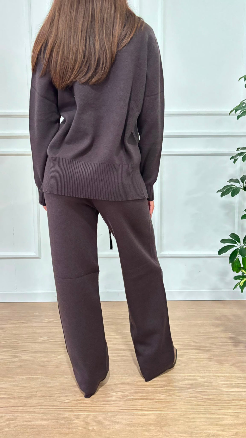 Pantalone in maglia Ragno DN53PE