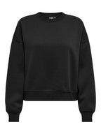 Felpa girocollo Only Best 15338727 Nera