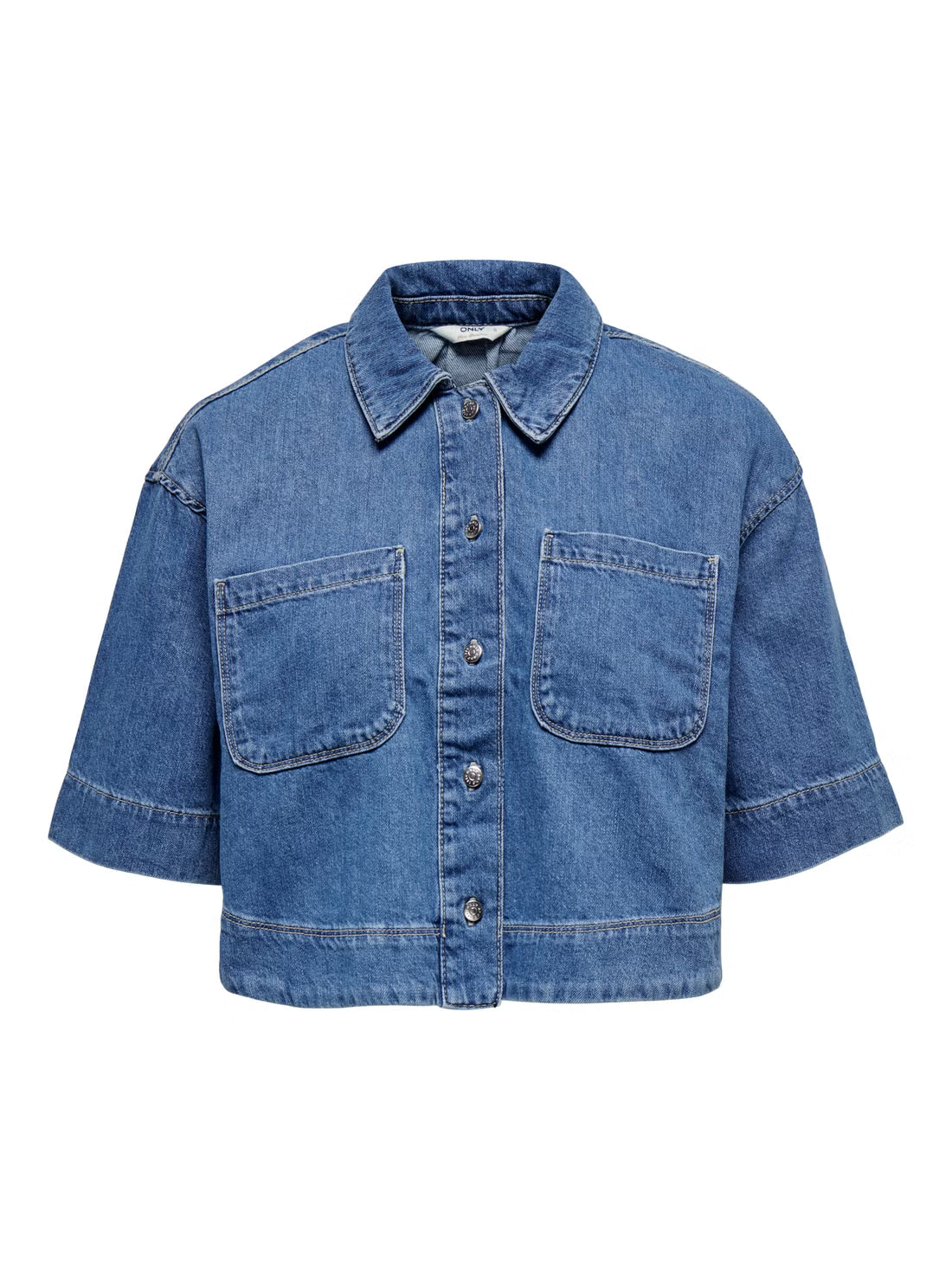 Camicia in jeans crop Only Cleo