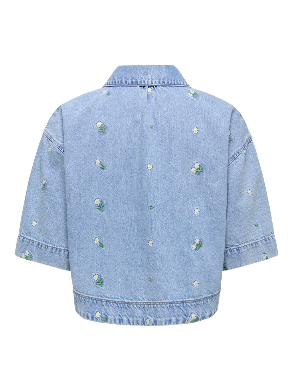 Camicia in jeans con fiori Only Cleo