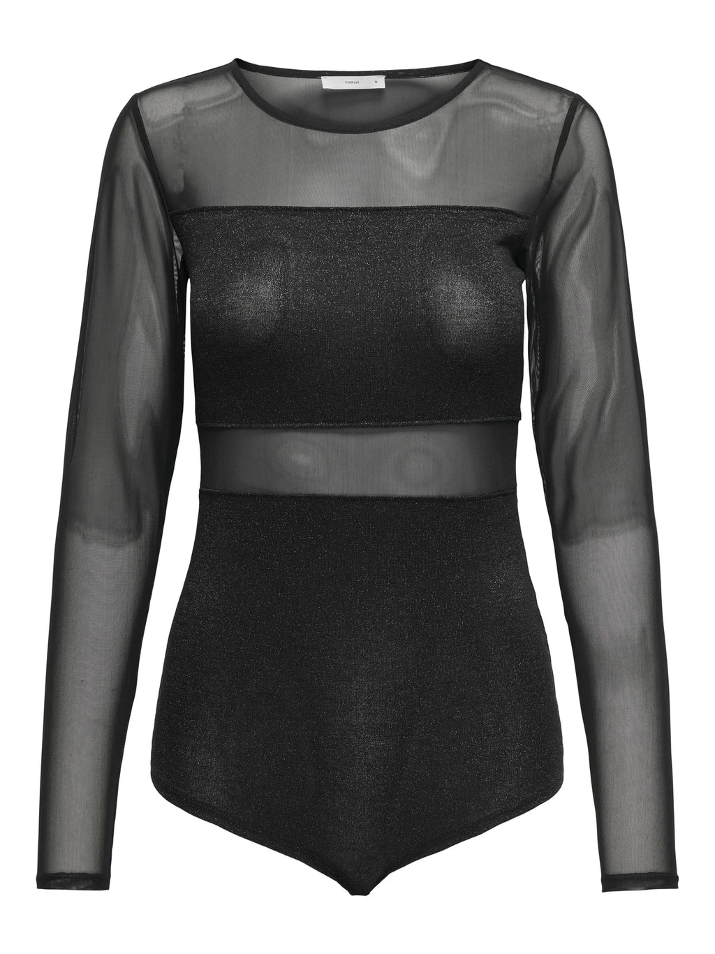 Body dettagli lurex Only Esther Nero