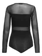 Body dettagli lurex Only Esther Nero