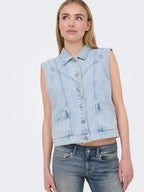 Smanicato in denim Only Kennedy