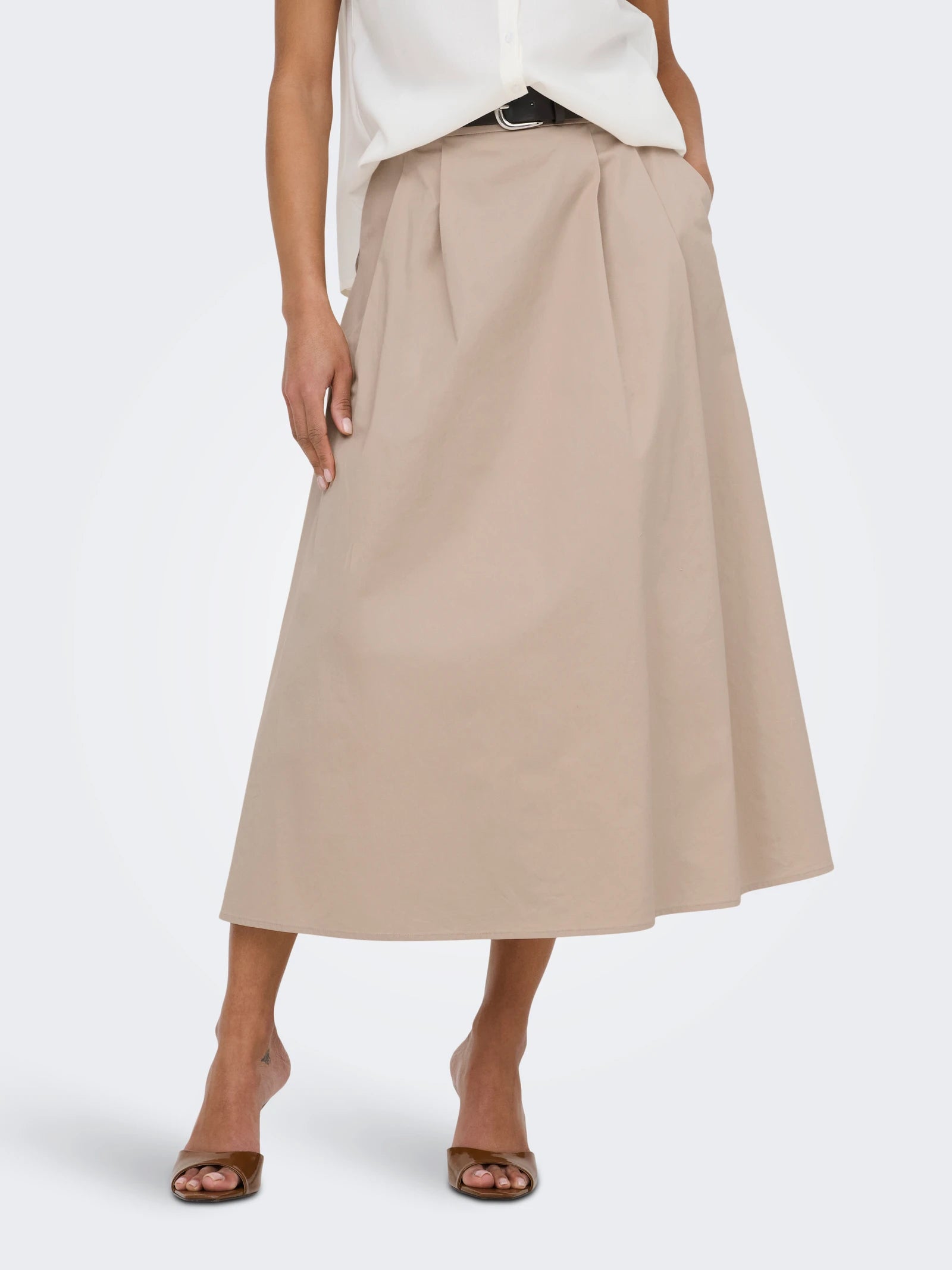 Gonna in cotone Zora Only