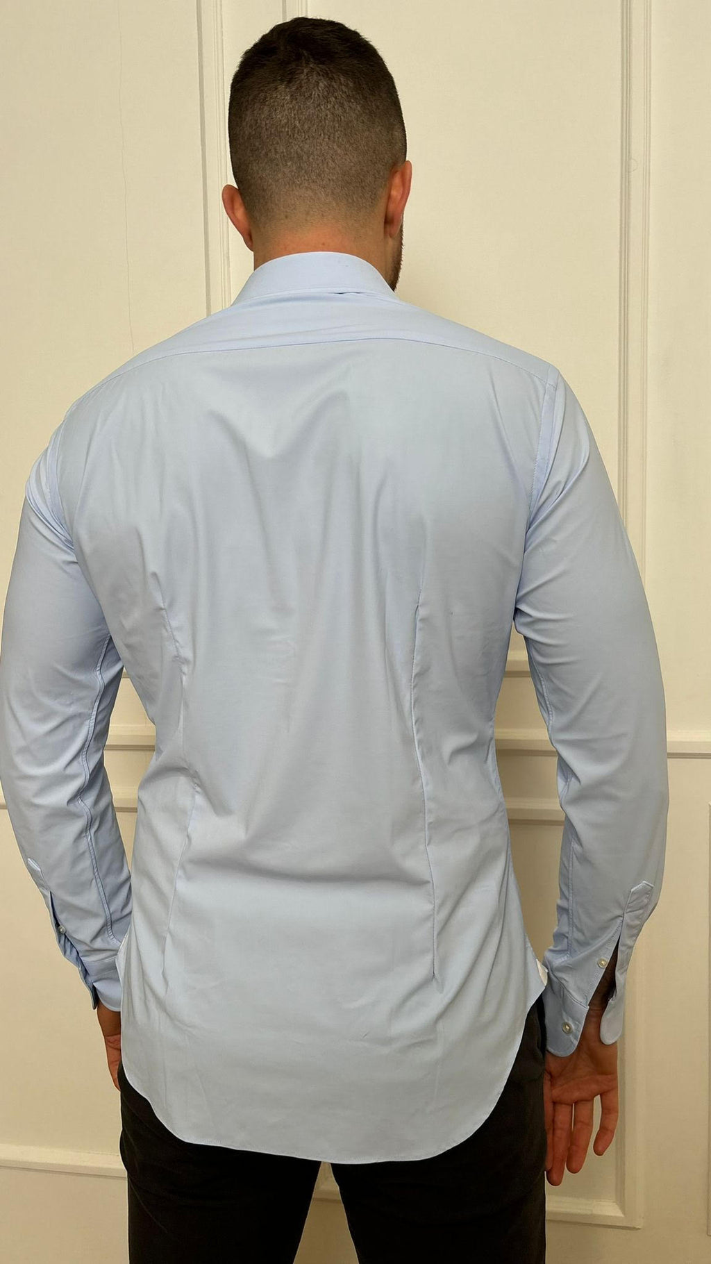 Camicia Roma Custom Fit elasticizzata Bottega Artigiana Spandex