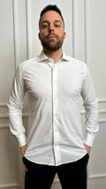 Camicia Roma Custom Fit elasticizzata Bottega Artigiana Spandex